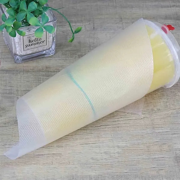 Clear Plastic Take Out Bag