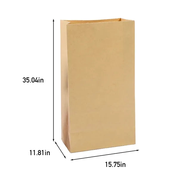 Environmentally Friendly Fallen Leaves Kraft Paper Bag