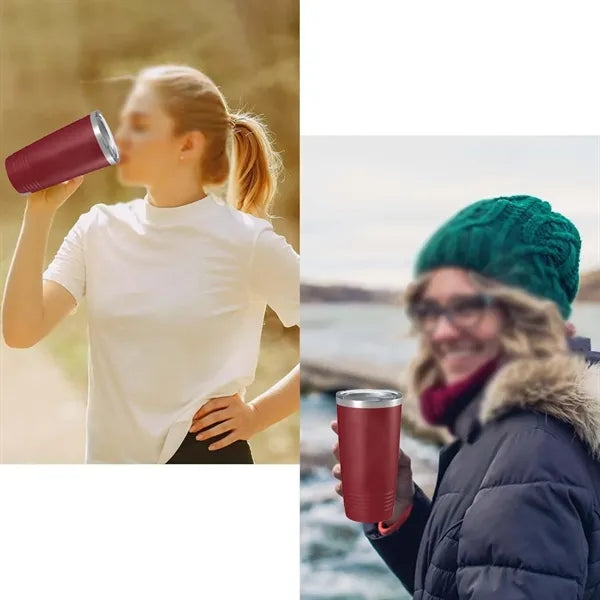 Stainless steel insulated bulk travel mug tumbler with lid