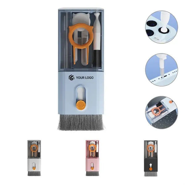 Multifunctional portable laptop screen keyboard cleaner kit