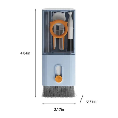 Multifunctional portable laptop screen keyboard cleaner kit