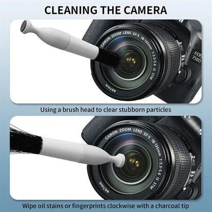 Multifunctional portable laptop screen keyboard cleaner kit