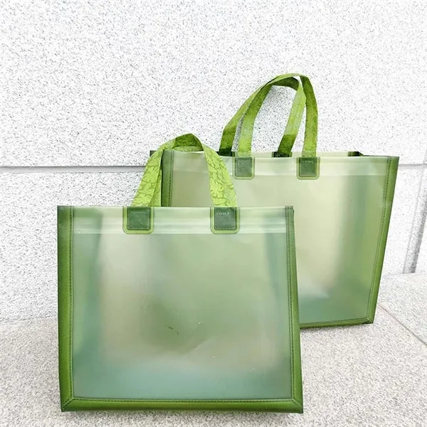 Stadium events reinforced stylish shopping tote clear bag