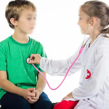 Doctor game educational toy medical supply kids stethoscope