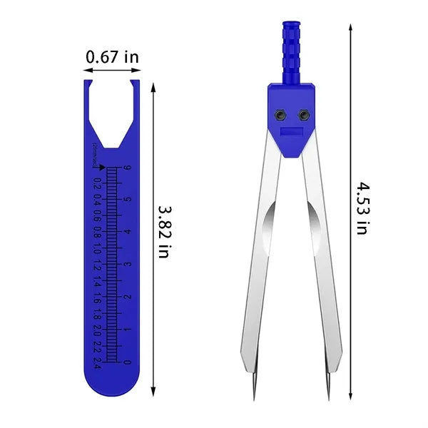 Nurses doctors medical student measuring tool ekg caliper