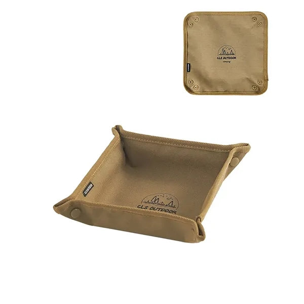 Outdoor Camping Tray Storage Box Foldable