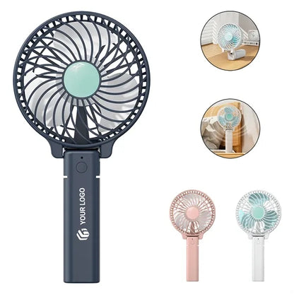 Portable travel cooling desk mini folding handheld fan