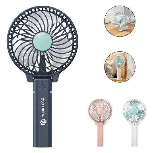 Portable travel cooling desk mini folding handheld fan