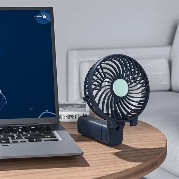 Portable travel cooling desk mini folding handheld fan