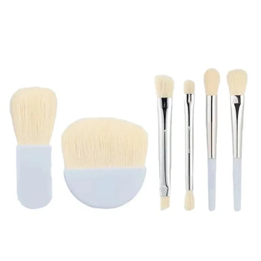 6-Piece Travel Makeup Brush Set