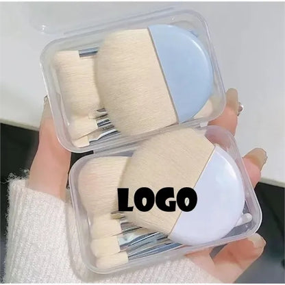6-Piece Travel Makeup Brush Set