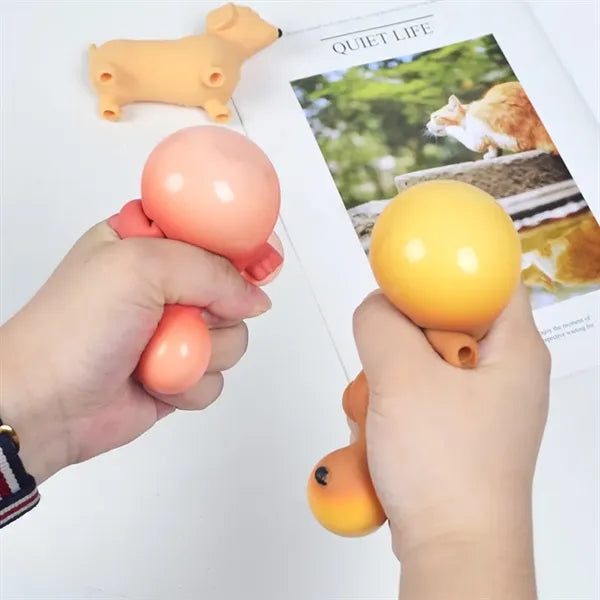 Flour Stretch Dachshund Fidget Toy