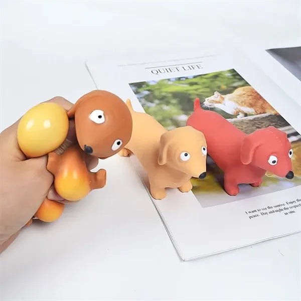 Flour Stretch Dachshund Fidget Toy