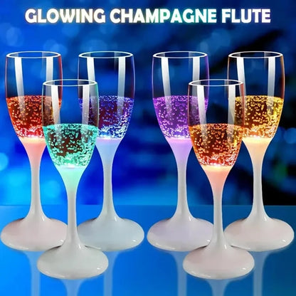 LED Champagne Flutes Cup
