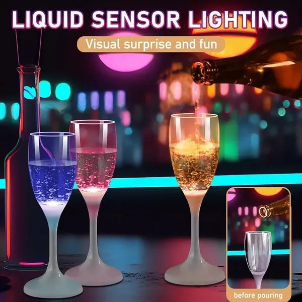 LED Champagne Flutes Cup