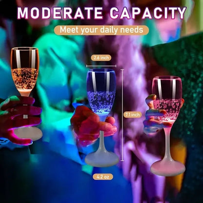 LED Champagne Flutes Cup