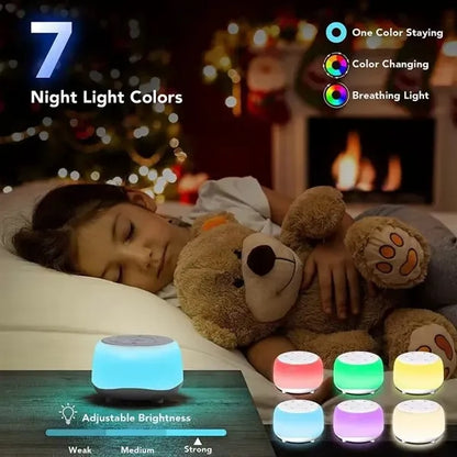 Portable Sound Machine Color Changing 34 Soothing Sounds
