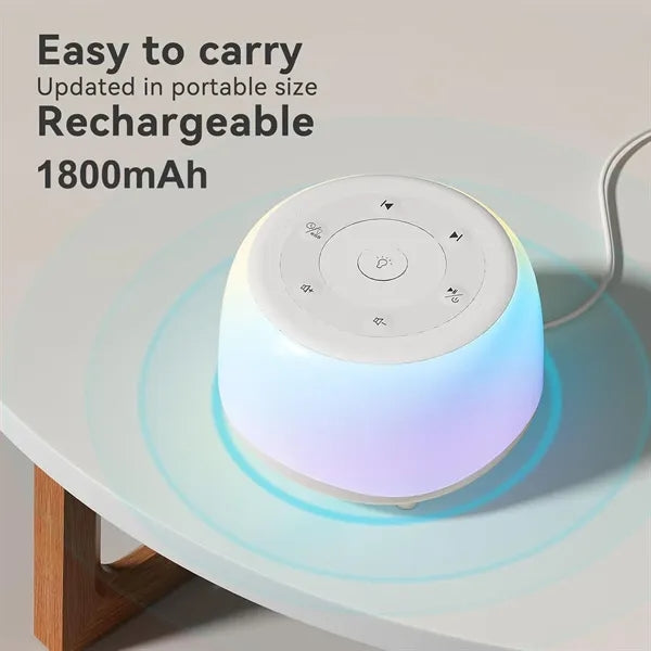 Portable Sound Machine Color Changing 34 Soothing Sounds