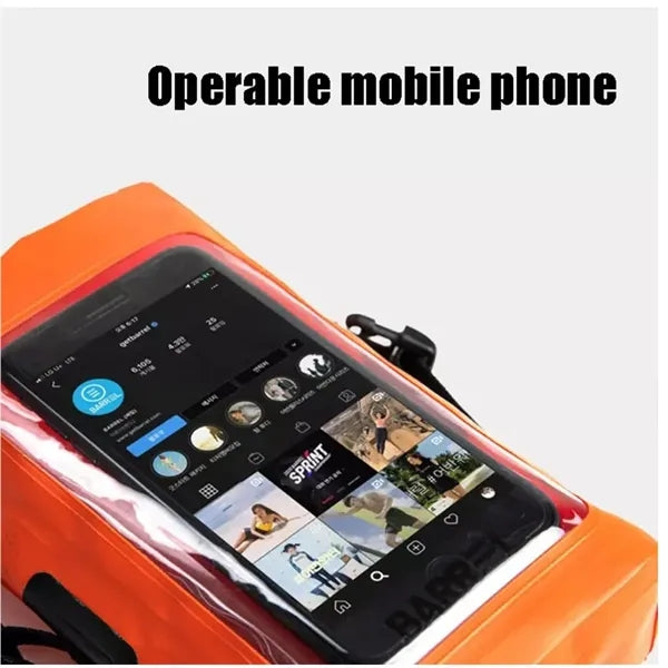 Touch Screen 2L Roll Top Waterproof Phone Pouch