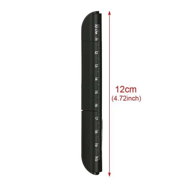 3 In 1 Ballpoint Pen Cutter with Foldable Scissors