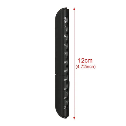3 In 1 Ballpoint Pen Cutter with Foldable Scissors
