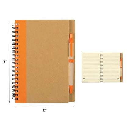 5" x 7" Spiral Notebook with Pen Set