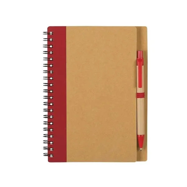 5" x 7" Spiral Notebook with Pen Set