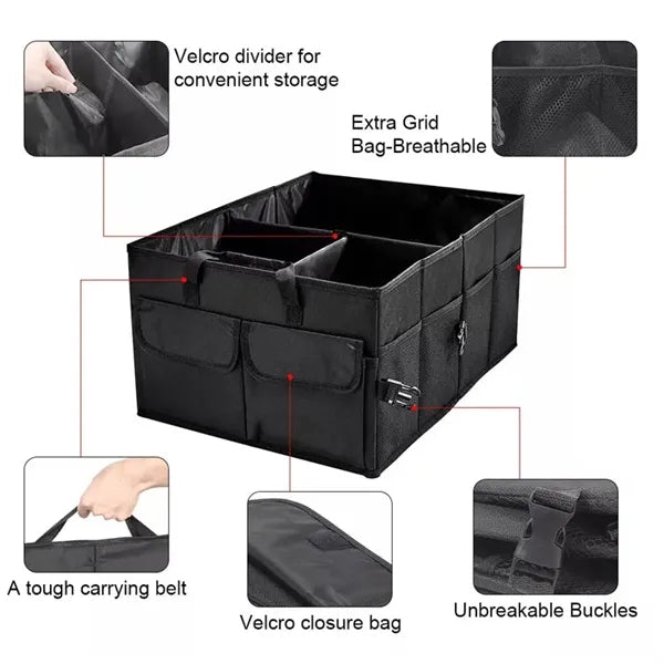 Waterproof Foldable Car Trunk Organizer