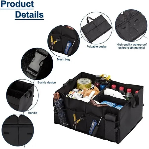 Waterproof Foldable Car Trunk Organizer