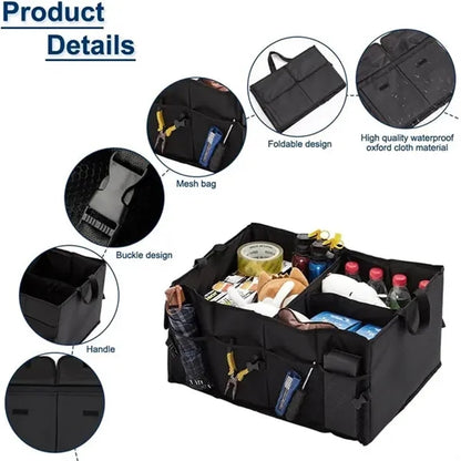 Waterproof Foldable Car Trunk Organizer