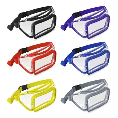 Transparent Fanny Pack with Adjustable Strap