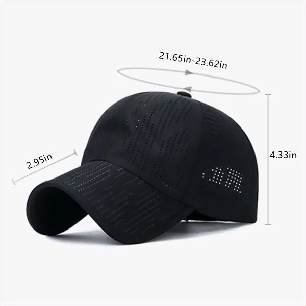 Breathable Golf Fishing Outdoor Mesh Sun Hat Baseball Cap