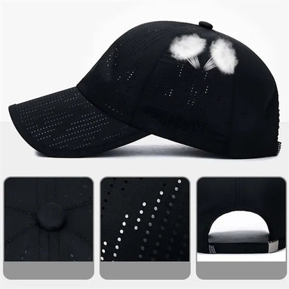 Breathable Golf Fishing Outdoor Mesh Sun Hat Baseball Cap