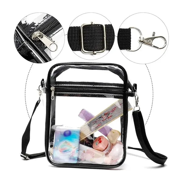 Waterproof Clear Crossbody Bag