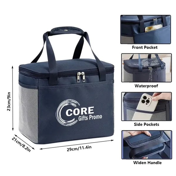 Insulated Lunch Bag Cooler Tote