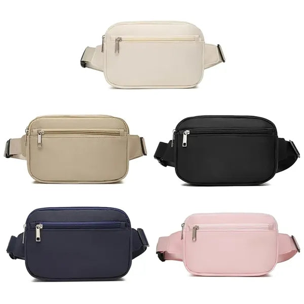 Double Layer Fanny Pack Crossbody Bag