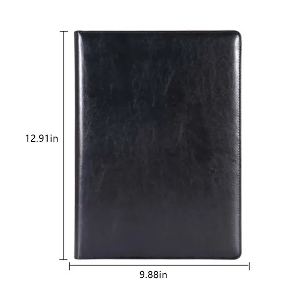 Professional business card office padfolio with calculator