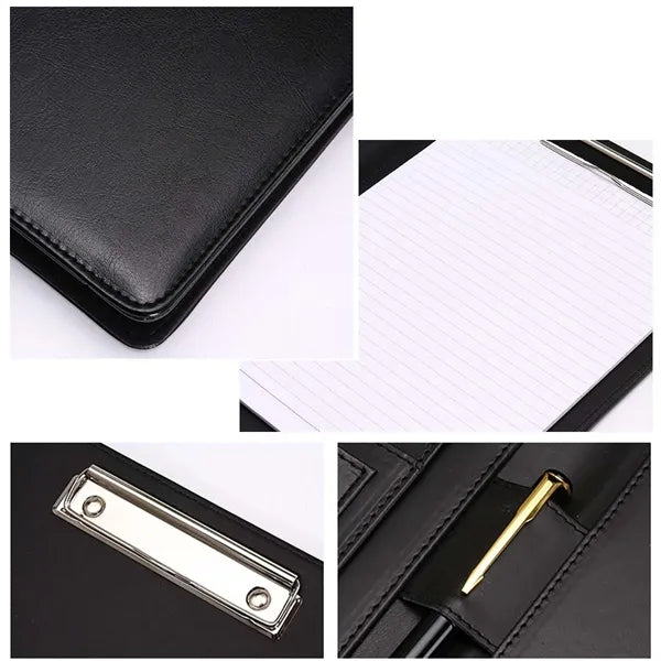Professional business card office padfolio with calculator