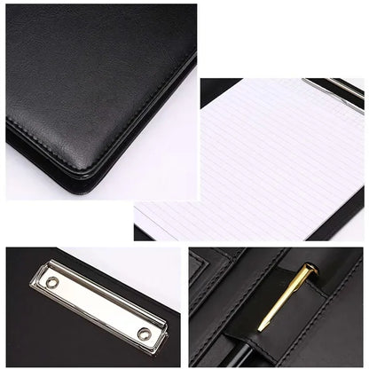 Professional business card office padfolio with calculator
