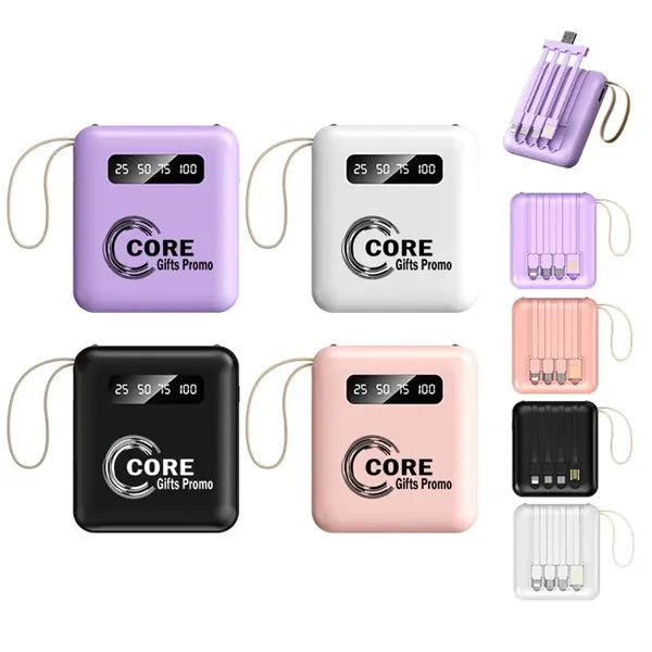 Mini Power Bank with Flashlights