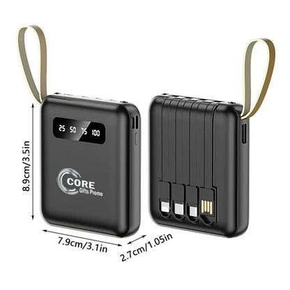 Mini Power Bank with Flashlights