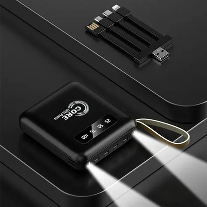 Mini Power Bank with Flashlights