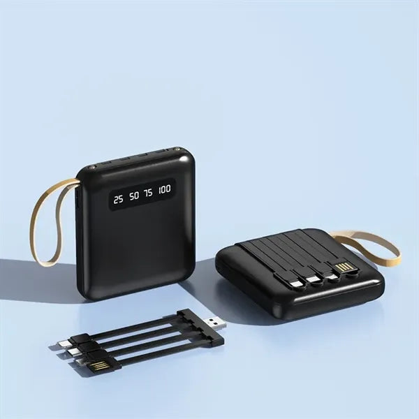 Mini Power Bank with Flashlights