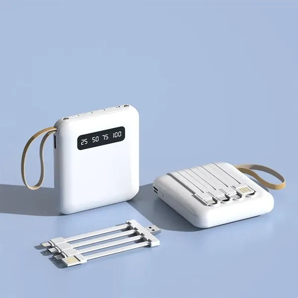 Mini Power Bank with Flashlights