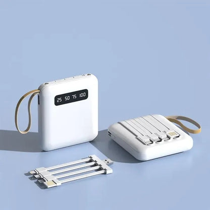 Mini Power Bank with Flashlights