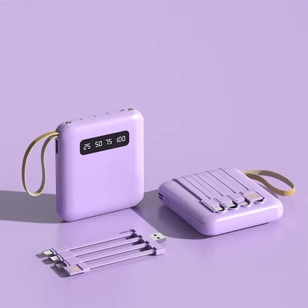 Mini Power Bank with Flashlights