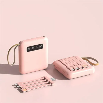 Mini Power Bank with Flashlights