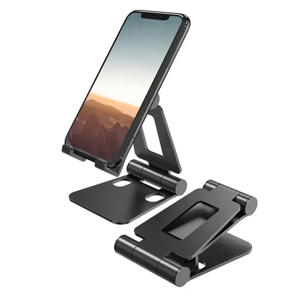 Heavy Duty Metal Dual Folding Cell Phone Stand
