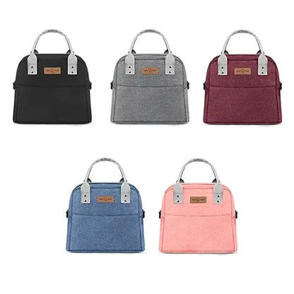 Insulated Lunch Bags with Adjustable Shoulder Strap