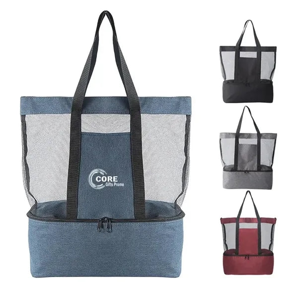 Waterproof Beach Bag with Cooler Compartment